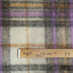 Jersey de laine bouillie fushia