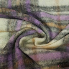 Jersey de laine bouillie fushia