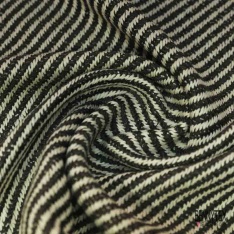 Natté de laine fantaisie texturé ciel petite laize