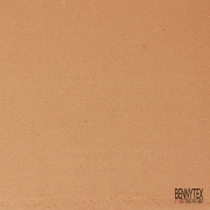 Velours de laine uni glaise