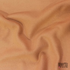 Velours de laine uni glaise