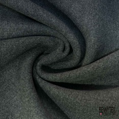 Velours de laine uni glaise