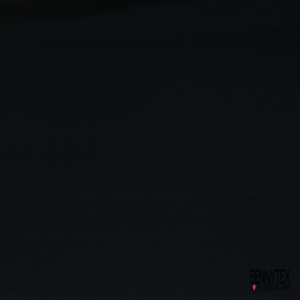 Jersey milano polyamide viscose élasthanne uni bleu nuit