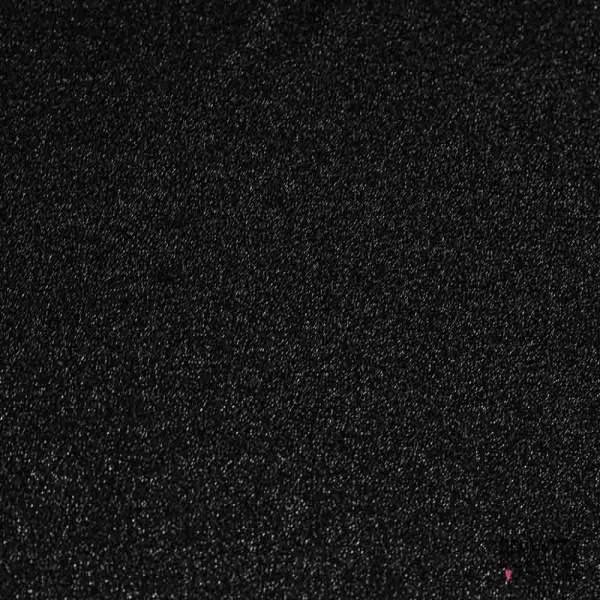 Maille polyester élasthanne lurex argent noir fin