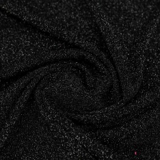 Maille gaufrée motif jersey tricotée orange mandarin lurex rouge