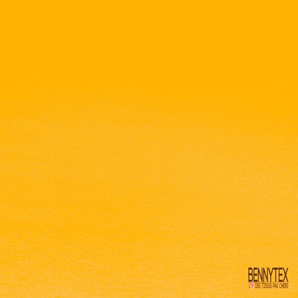 Jersey milano polyamide viscose élasthanne uni citron