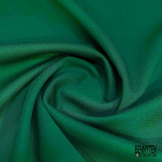 Maille technique épaisse polyamide viscose uni sapin