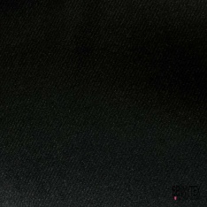 Gabardine de laine semi rigide métal ton sur ton noir