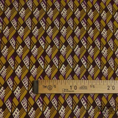 Popeline coton élasthanne digital imprimé abstrait multicolore