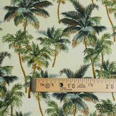 Satin coton élasthanne imprimé géométrique enchainé gris fond bleu lavande