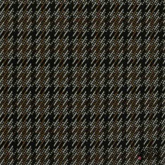 Natté de laine fantaisie noir vert fluo brun chiné