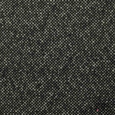 Tricot de laine bouclette noir blanc discret