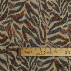 Laine bouillie uni noir charbon