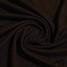 Jersey de laine milano cachemire de luxe motif tartan noir Fjord