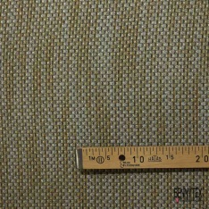 Natté de laine fantaisie vierge semi rigide lourd beige blanc brun