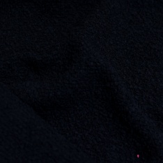 Laine bouclette souple et fluide ton bleu nuit