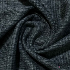 Tartan sergé de laine ton gazon rosée du matin blanc noir