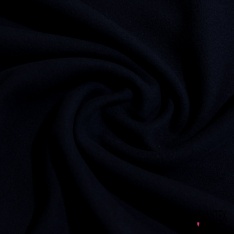 Velours de LAINE noir effet cachemire