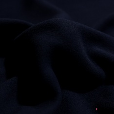 Velours de LAINE noir effet cachemire