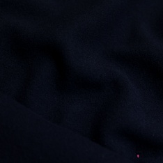 Velours de LAINE noir effet cachemire