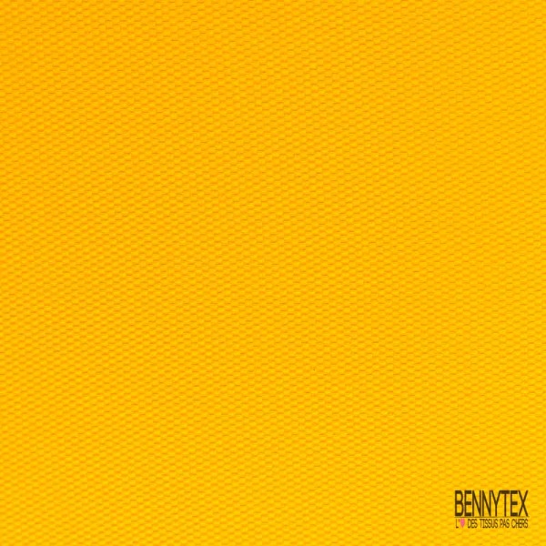 Maille gaufrée motif fantaisie blanc optique