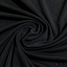 Maille gaufrée élasthanne uni jaune d'or