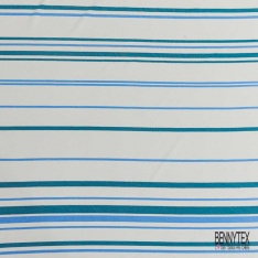 Maille polyester élasthanne uni noir