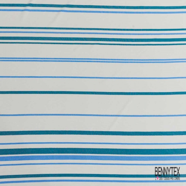 Maille polyester élasthanne uni noir