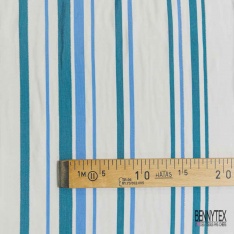 Maille polyester élasthanne uni noir