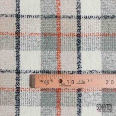 Laine bouclette souple et fluide ton bleu nuit