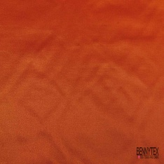 Satin d'ameublement coton semi rigide uni bleu aqua