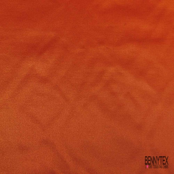 Satin d'ameublement coton semi rigide uni bleu aqua