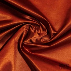 Satin d'ameublement coton semi rigide uni bleu aqua