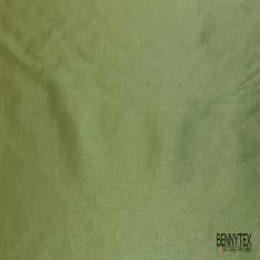 Satin d'ameublement coton semi rigide uni fougère