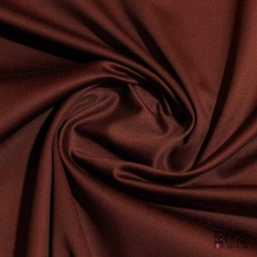 Satin coton uni blanc cassé