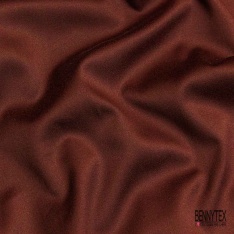 Satin coton uni blanc cassé