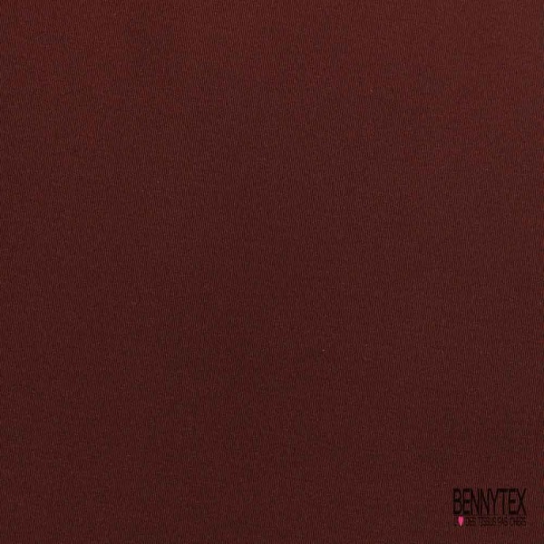 Satin coton uni zibeline