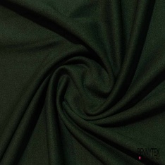 Jersey milano polyamide viscose élasthanne uni bleu nuit