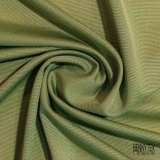 Maille technique fine viscose acétate uni vert clairière ombragée