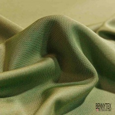 Maille technique fine viscose acétate uni vert clairière ombragée