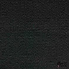 Chevron de laine souple blanc cassé marron chiné