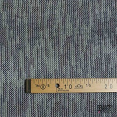 Jersey tricot lache rayon coton motif rayure horizontale corail beige lurex or