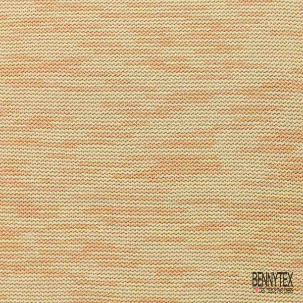 Jersey tricot lache rayon coton chiné noir blanc