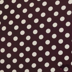 Satinette polyester digitale motif patchwork cachemire