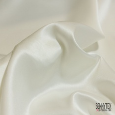 Twill de soie uni vert d'eau