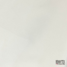 Twill de soie uni blanc naturelle petite laize