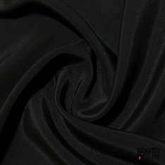 Pongé de soie uni blanc discret