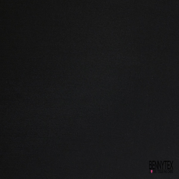 Faille de soie uni noir