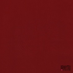 Pongé de soie satiné élasthanne uni cerise petite laize