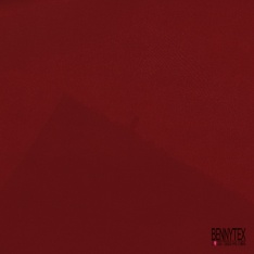 Pongé de soie satiné élasthanne uni cerise petite laize